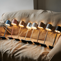 Lampe de table LED sans fil dimmable – design scandinave