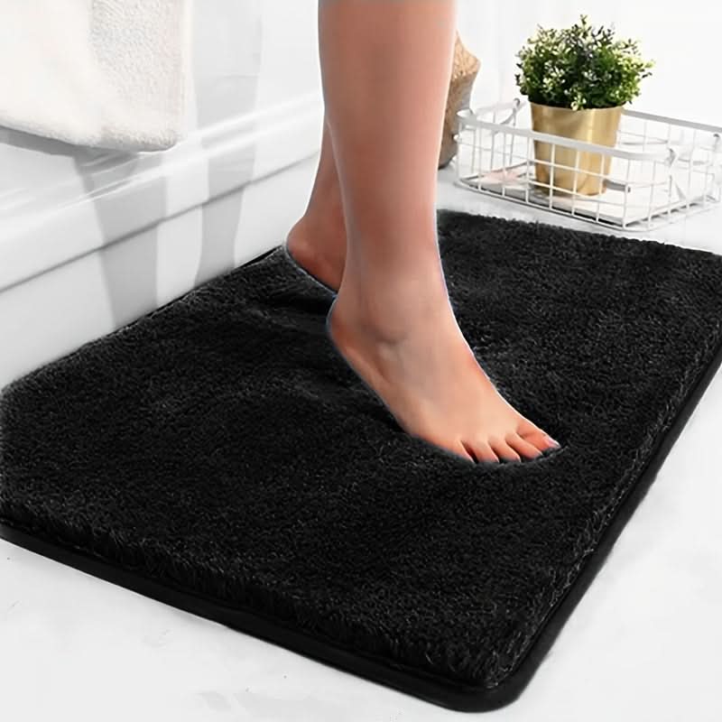 Tapis de bain doux antidérapant, épaissi et hautement absorbant