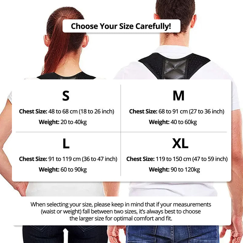 Correcteur de Posture Réglable – Soutien Dorsal Ergonomique Respirant