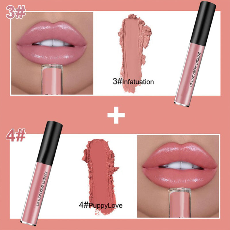 Gloss à Lèvres Longue Tenue Waterproof – Hydratant et Non Collant