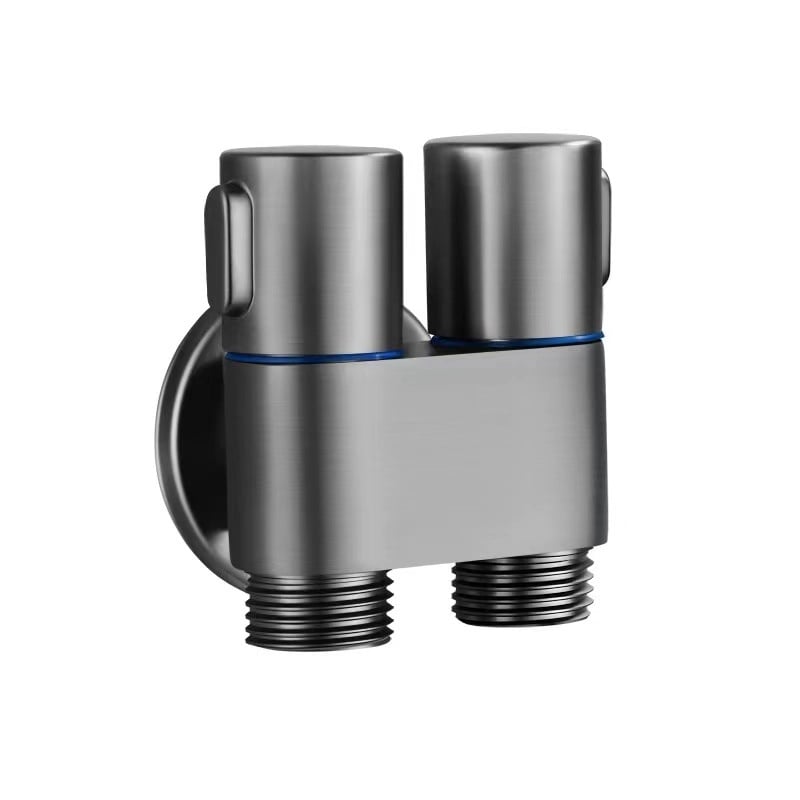 Doublevalve™ – Alimentation en Eau au Fini Noir Mat [50% de Réduction]
