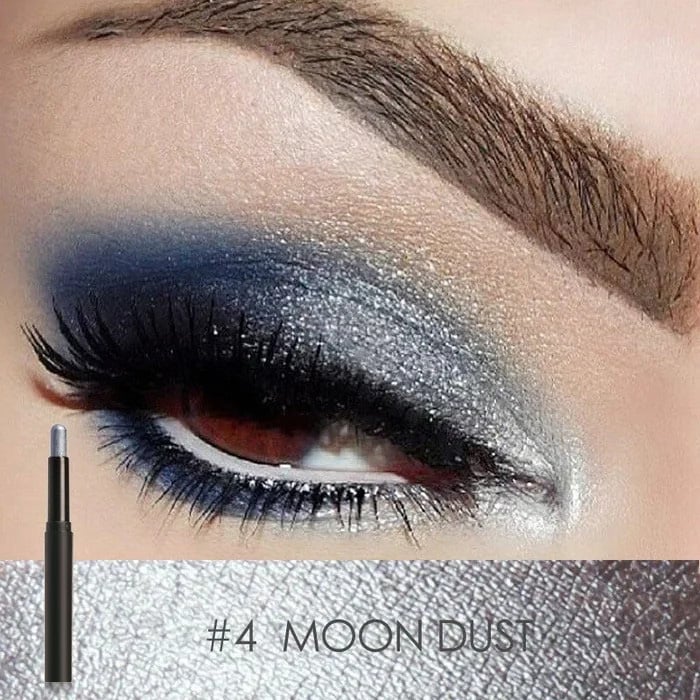 Crayon Fard à Paupières et Eye-liner 2-en-1 Résistant à l'Eau