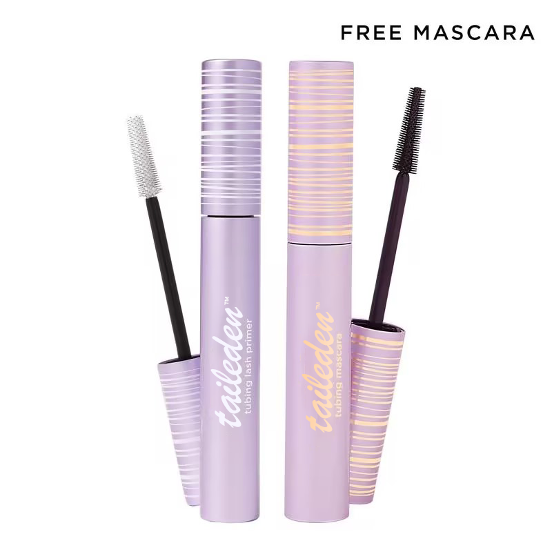 Duo Mascara & Primer Volumisant – Cils Longs, Définis et Résistants à l'Eau