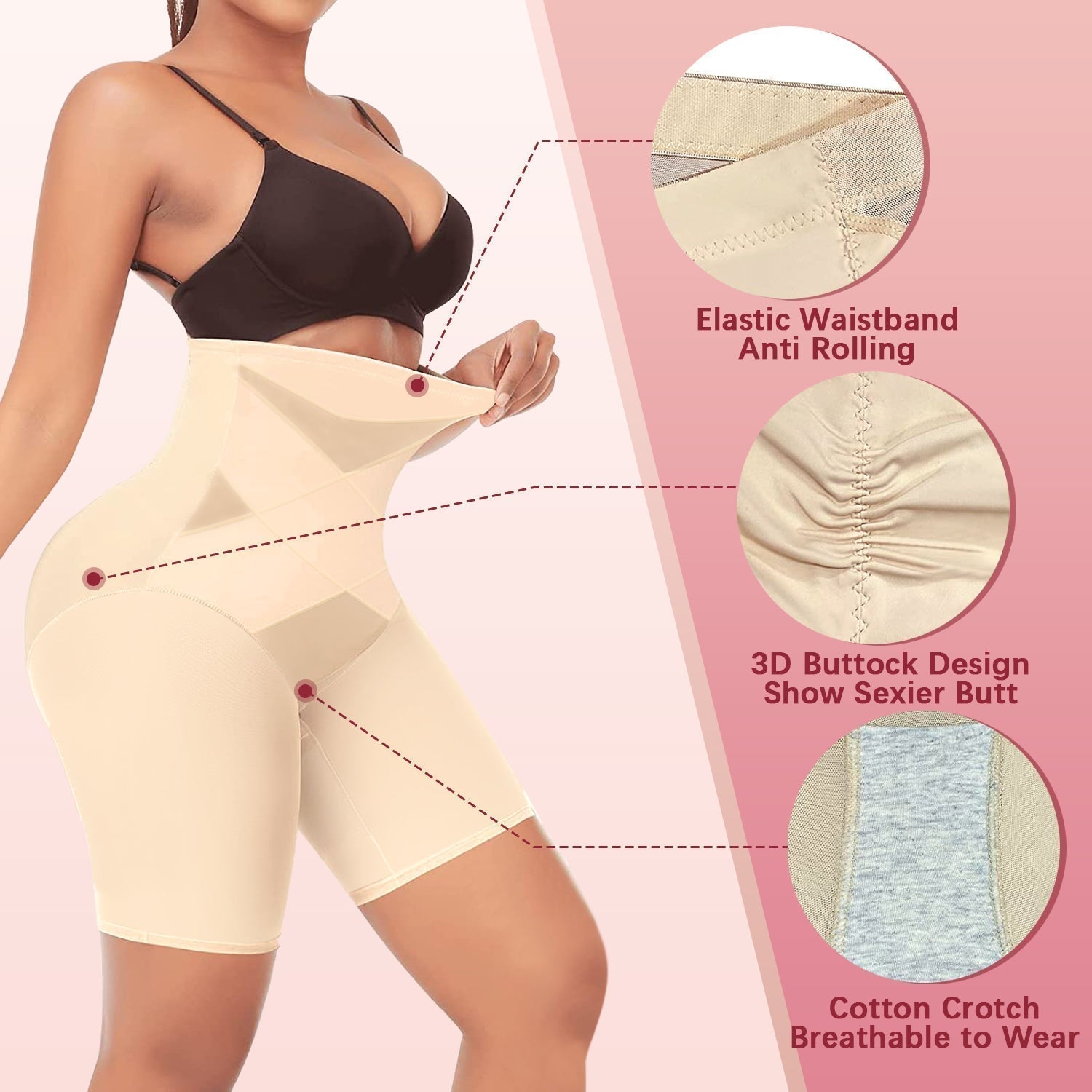 ShapeCross™ – Gainage premium pour des courbes lisses et définies [1 + 1 Gratuit]