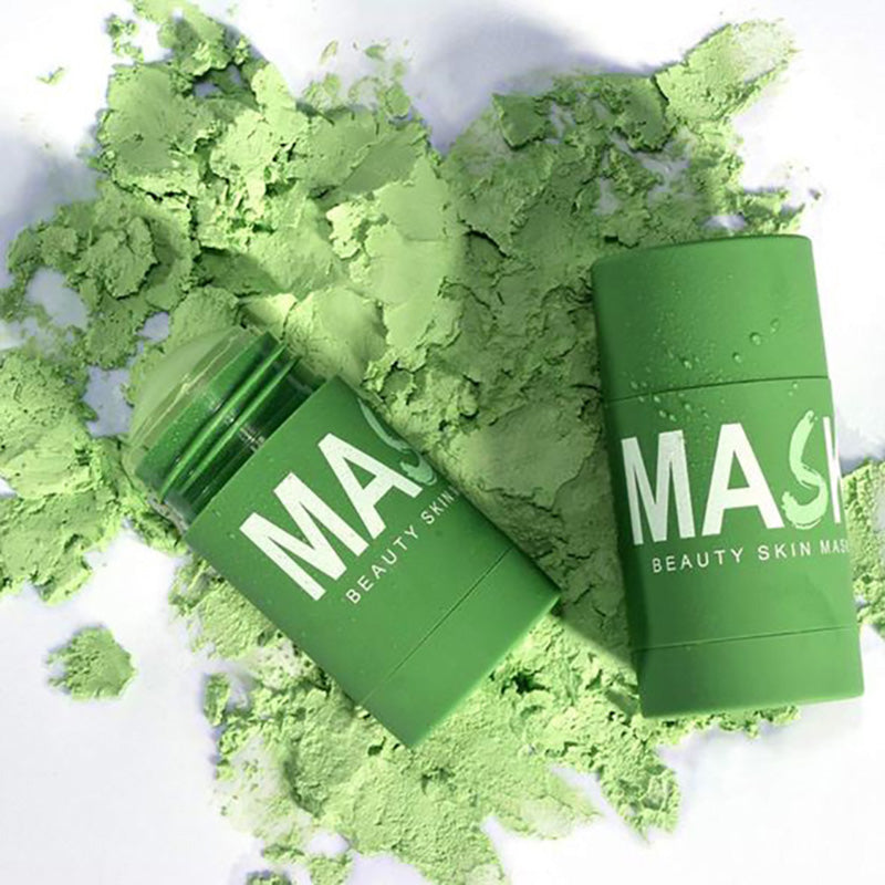 Masque Nettoyant Visage au Thé Vert en Stick pour Pores Purifiés