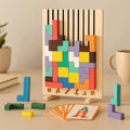 Puzzle Tetris pour bureau avec cartes modèles