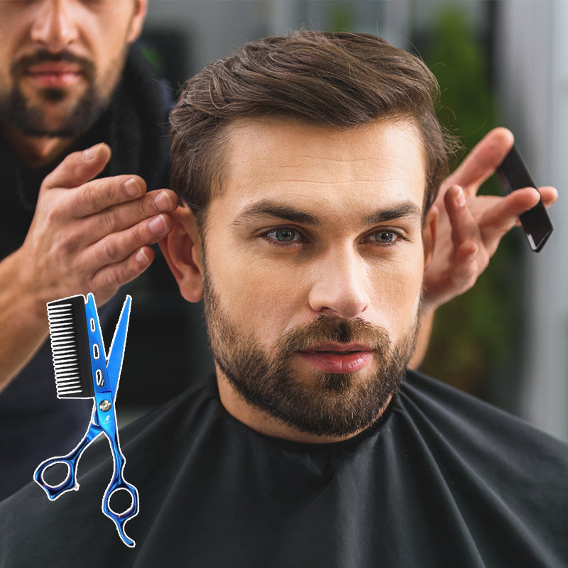 Ciseaux à cheveux professionnels en acier japonais – Coupe précise et
