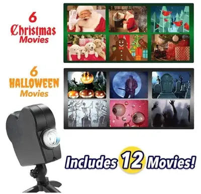 HoloGraphic™ – Projection holographique effrayante d’Halloween [50 % de réduction]