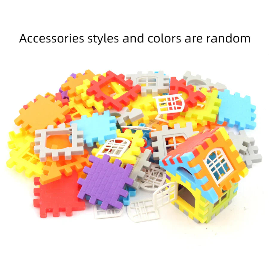 Blocs de Construction Montessori pour Enfants – Jeu Créatif Éducatif