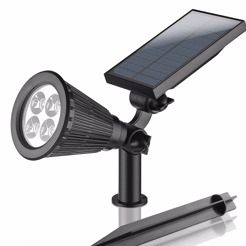 Projecteur de Jardin LED Solaire – Éclairage Extérieur Automatique et Étanche