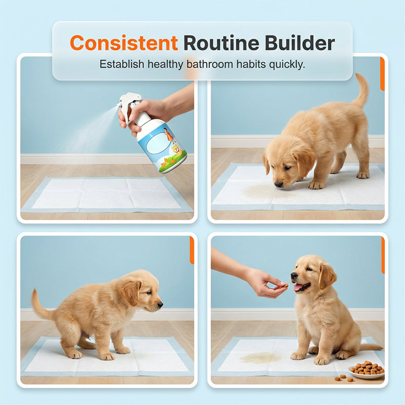 Spray Apprentissage Propreté Chien & Chat – Formule Végétale 300 ml