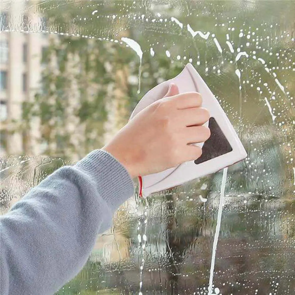 Nettoyeur de Vitres Magnétique Double Face pour Fenêtres Sans Traces