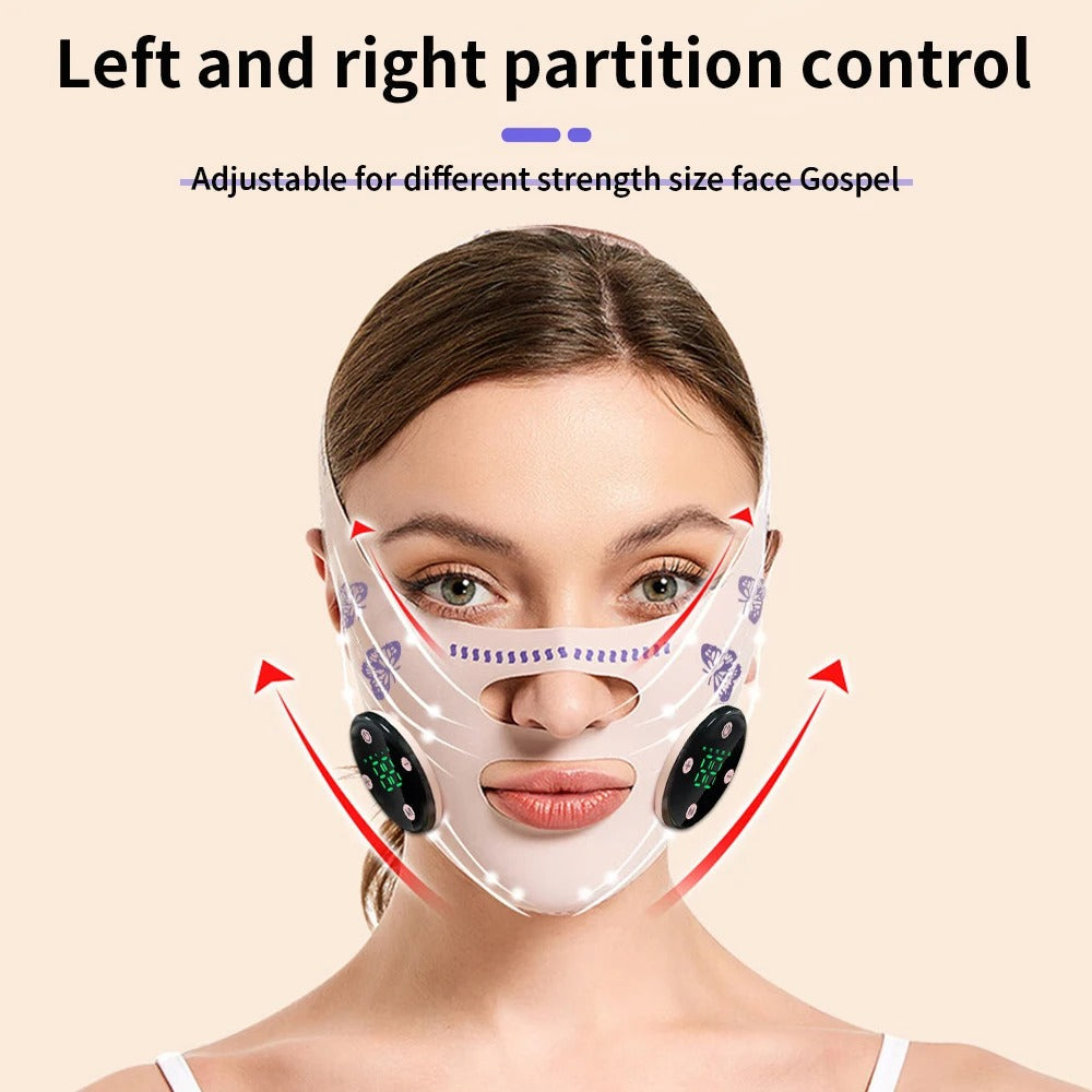 Appareil EMS Contour Visage – Raffermissement et Définition Naturelle