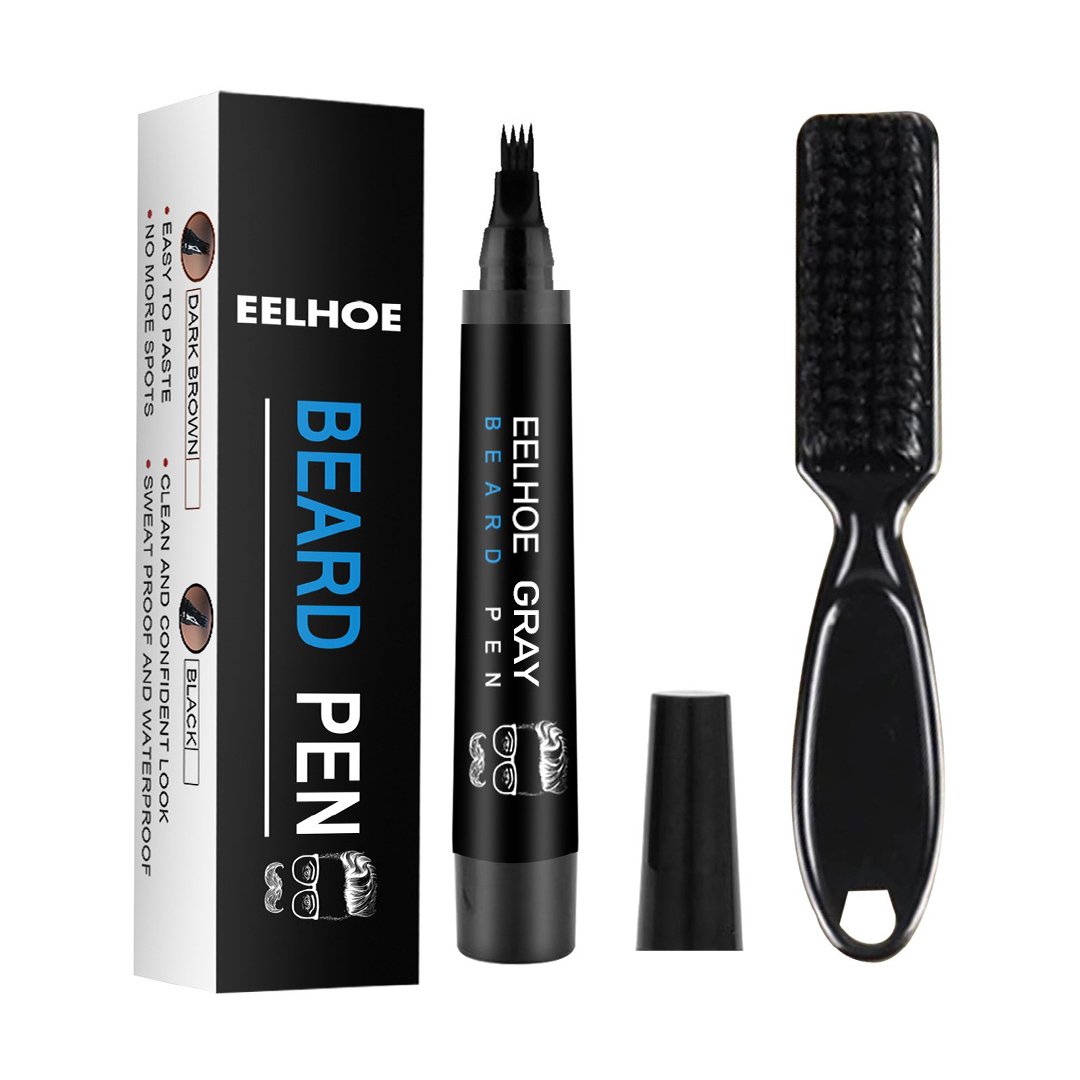 Stylo Crayon Barbe Précision – Remplissage et Contours Nets