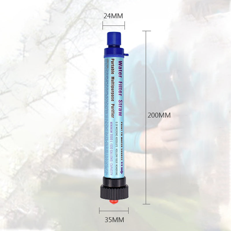 Filtre à Eau Portable Ultrafiltration 2000L pour Randonnée et Camping