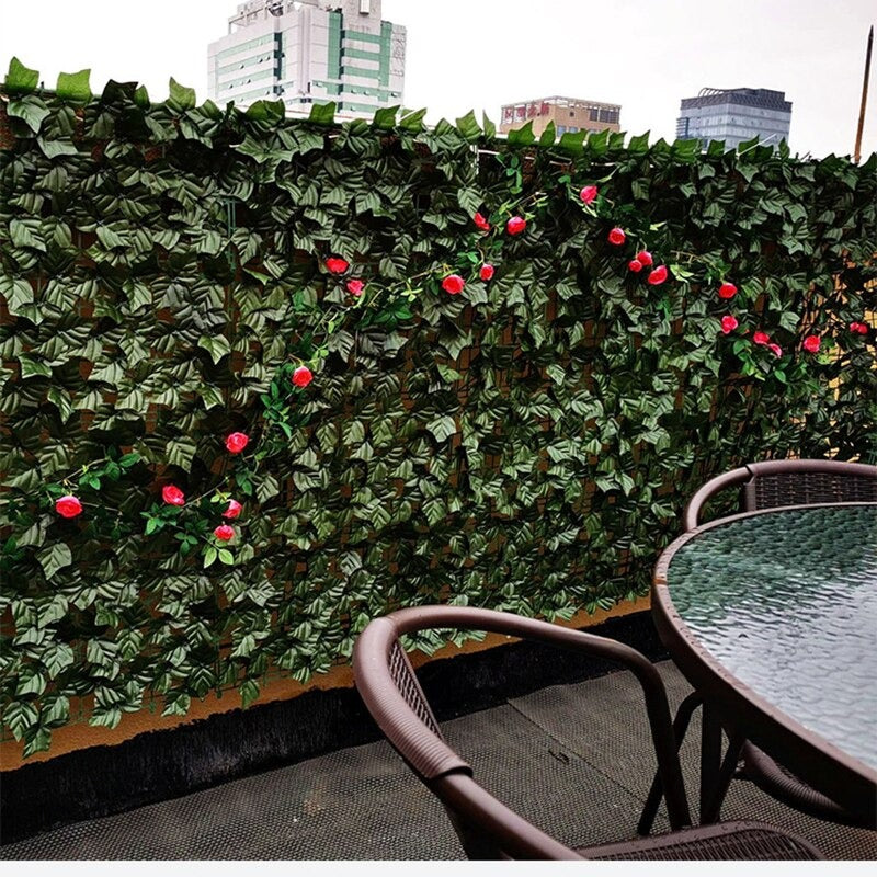 Haie Artificielle Brise-Vue pour Balcon, Clôture et Jardin