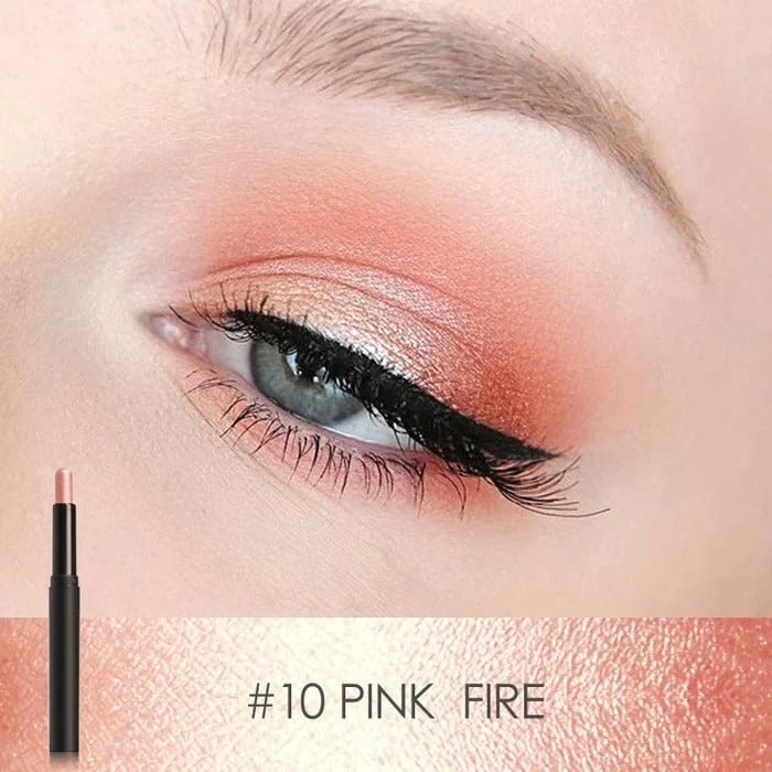 Crayon Fard à Paupières et Eye-liner 2-en-1 Résistant à l'Eau