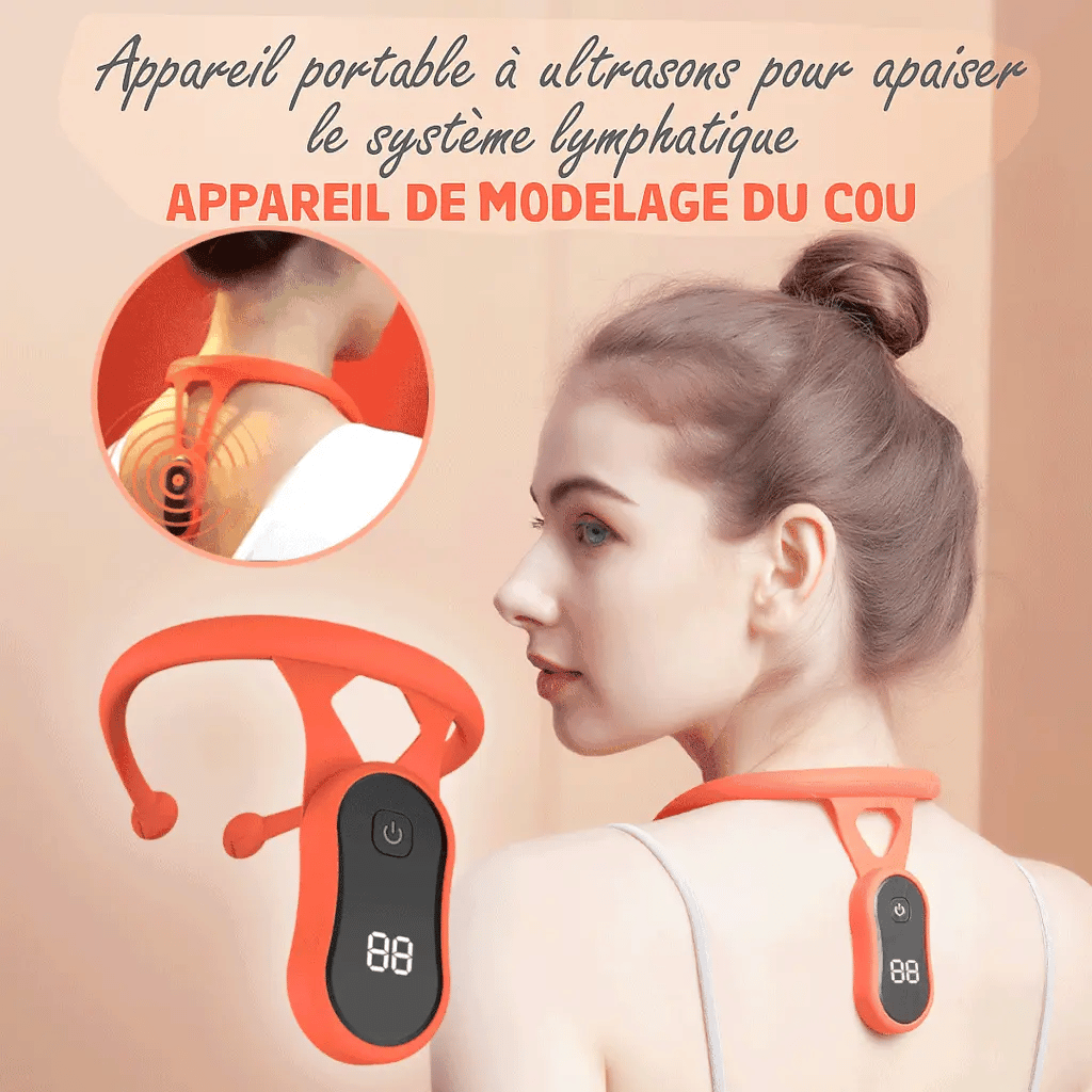 Appareil de Massage Cervical Sans Fil pour Nuque, Épaules et Dos