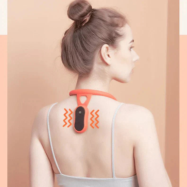 Appareil de Massage Cervical Sans Fil pour Nuque, Épaules et Dos