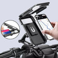 Support Téléphone Vélo Étanche avec Charge Sans Fil 15W et Batterie Intégrée
