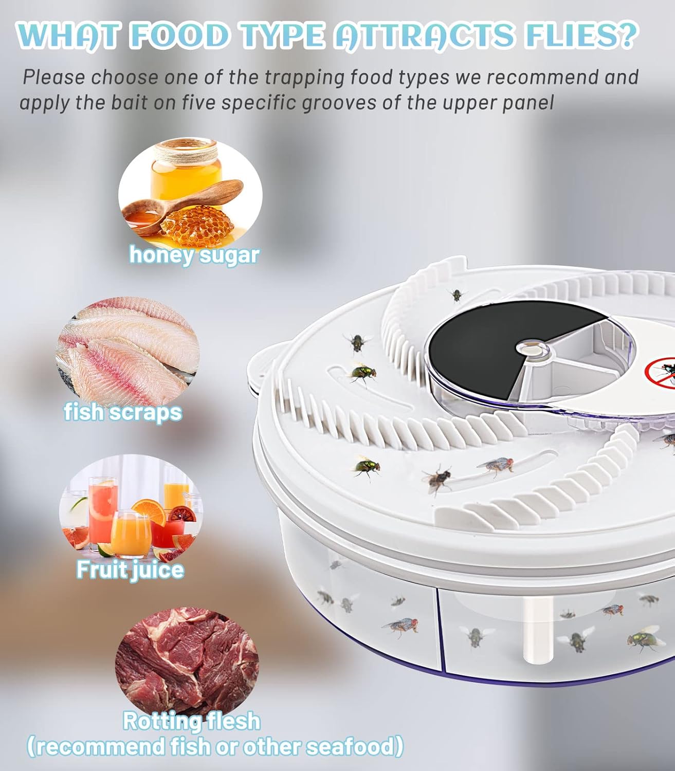 FlyAway™ - Répulsif anti-mouches silencieux et sans produits chimiques à tout moment [50% de réduction]