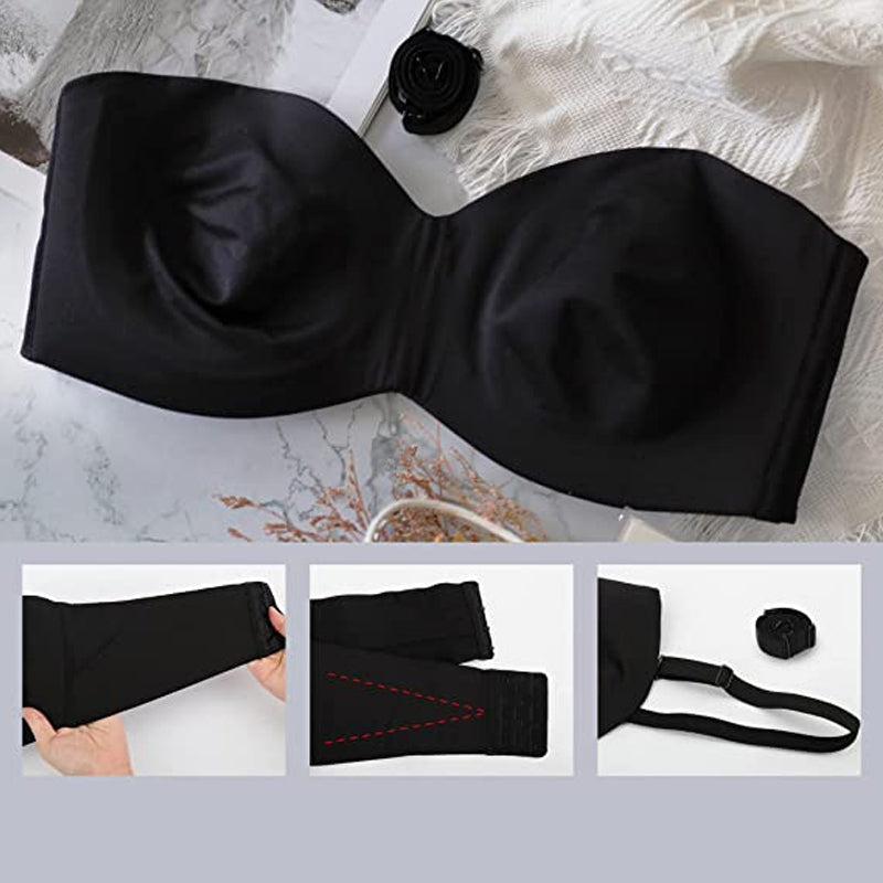 SecureCurve™ – Le Soutien-Gorge Sans Bretelles qui S’adapte Parfaitement et Ne Glisse Pas [1 + 1 Gratuit]