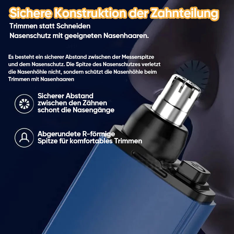 TrimEasy™ – Tondeuse nasale portable pour un style précis partout [50 % de réduction]