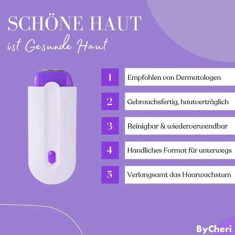 Rasoir Épilateur Doux pour Peau Lisse – Sans Douleur ni Irritation