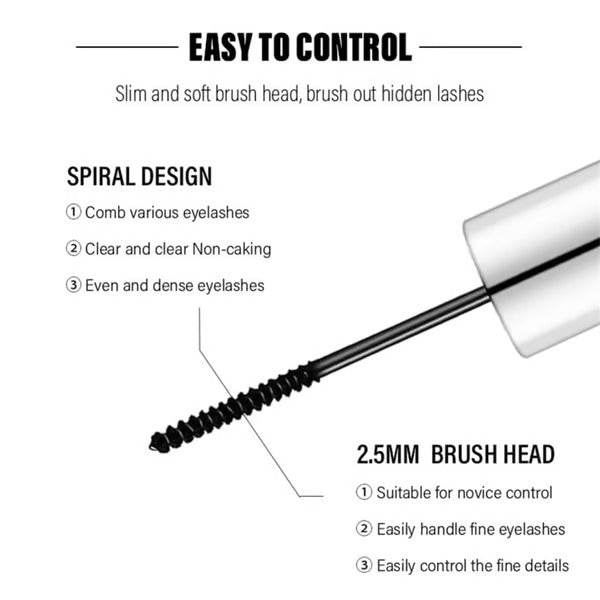 Mascara Allongeant et Volumisant – Longue Tenue Sans Grumeaux