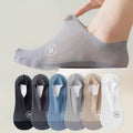 Chaussettes Invisibles Respirantes Antidérapantes en Coton et Mesh