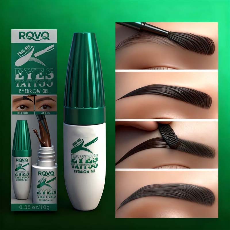 Gel Sourcils Peel-Off Longue Durée Résistant à l'Eau jusqu'à 5 Jours