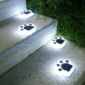 Lampe solaire LED en forme de patte pour jardin – Éclairage extérieur