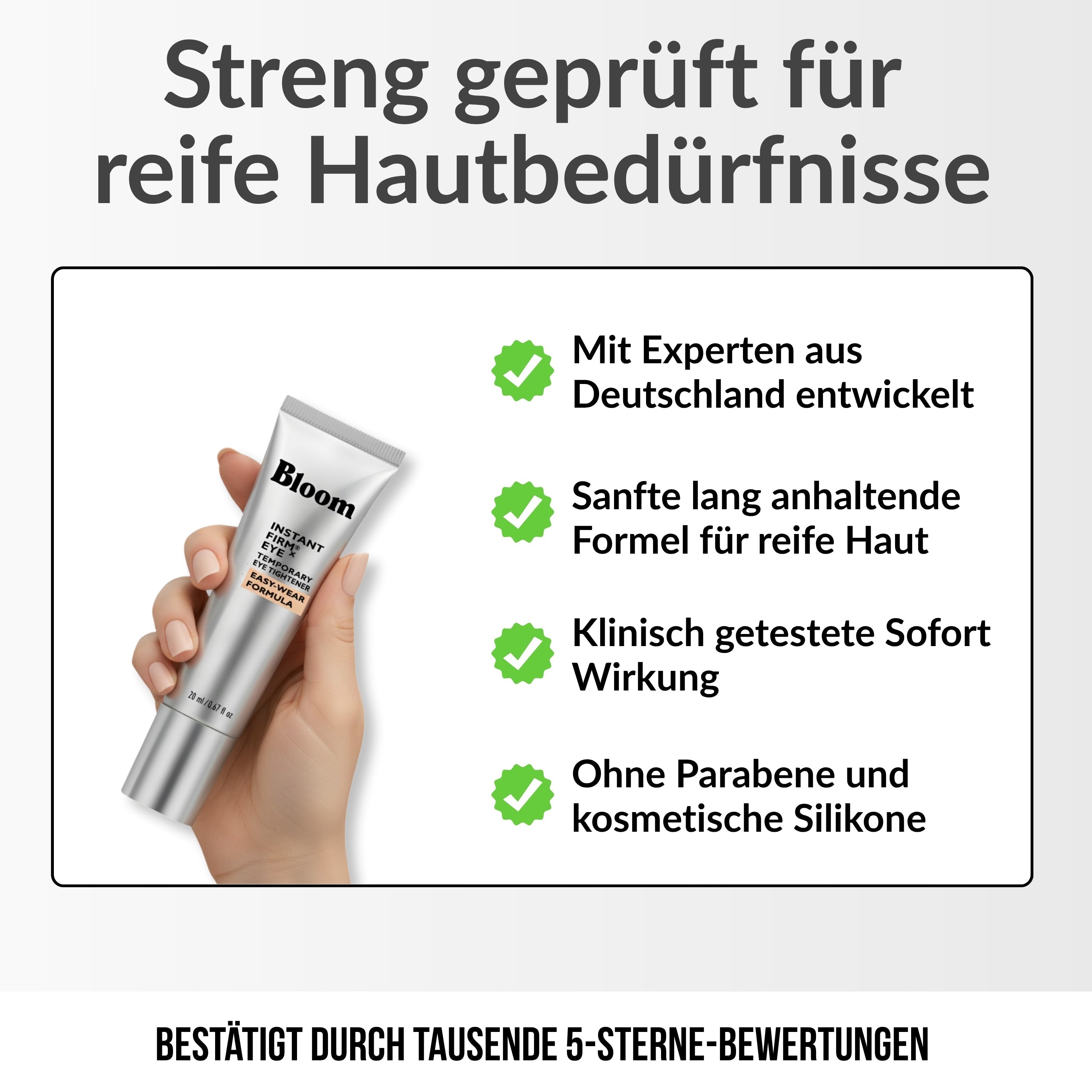 Crème Contour des Yeux Anti-Rides Effet Lifting Peau Mature 40+