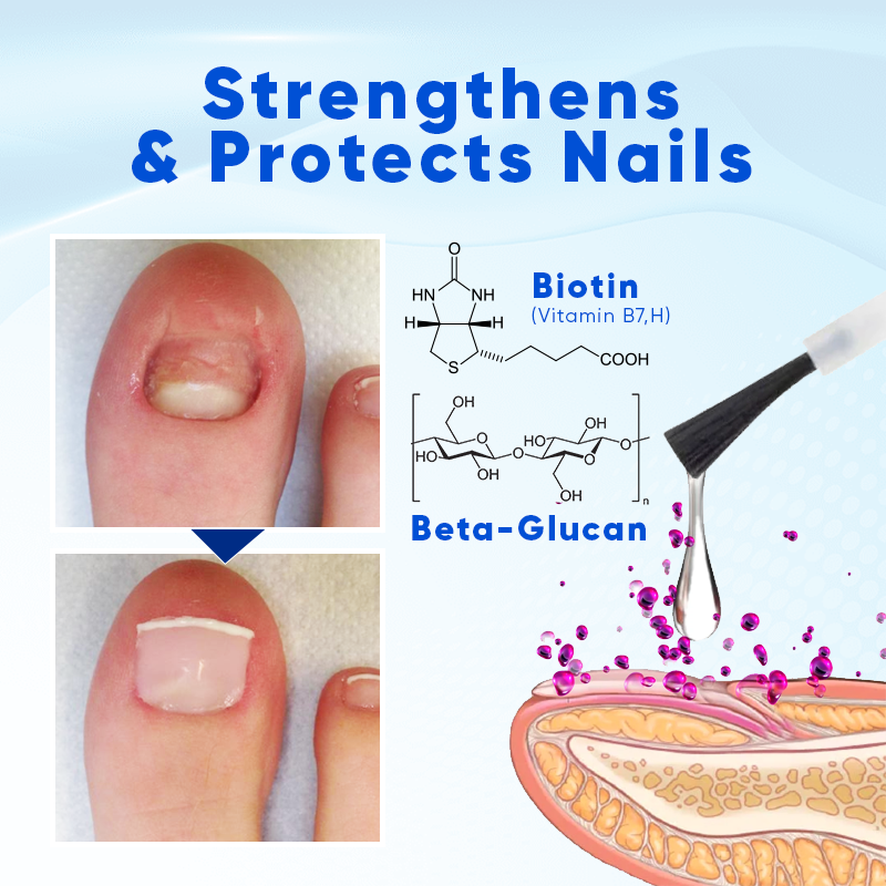 Sérum Ongles Fortifiant à la Biotine & Collagène pour Ongles Fragiles