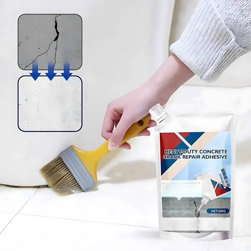 Adhésif de réparation pour béton extérieur – Colmatage de fissures prêt à