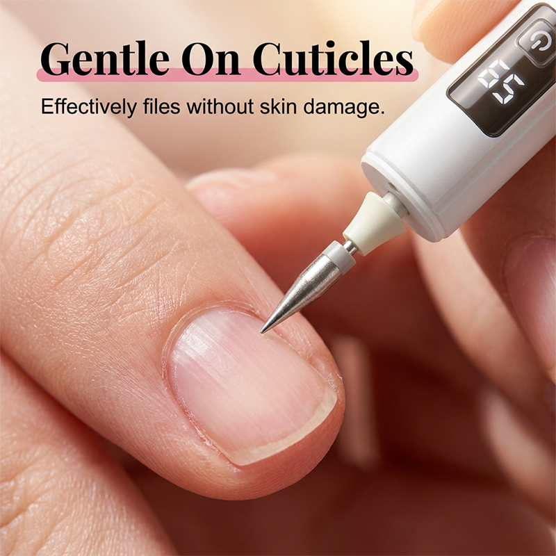 Polisseur à Ongles Électrique avec 4 Embouts et 99 Vitesses