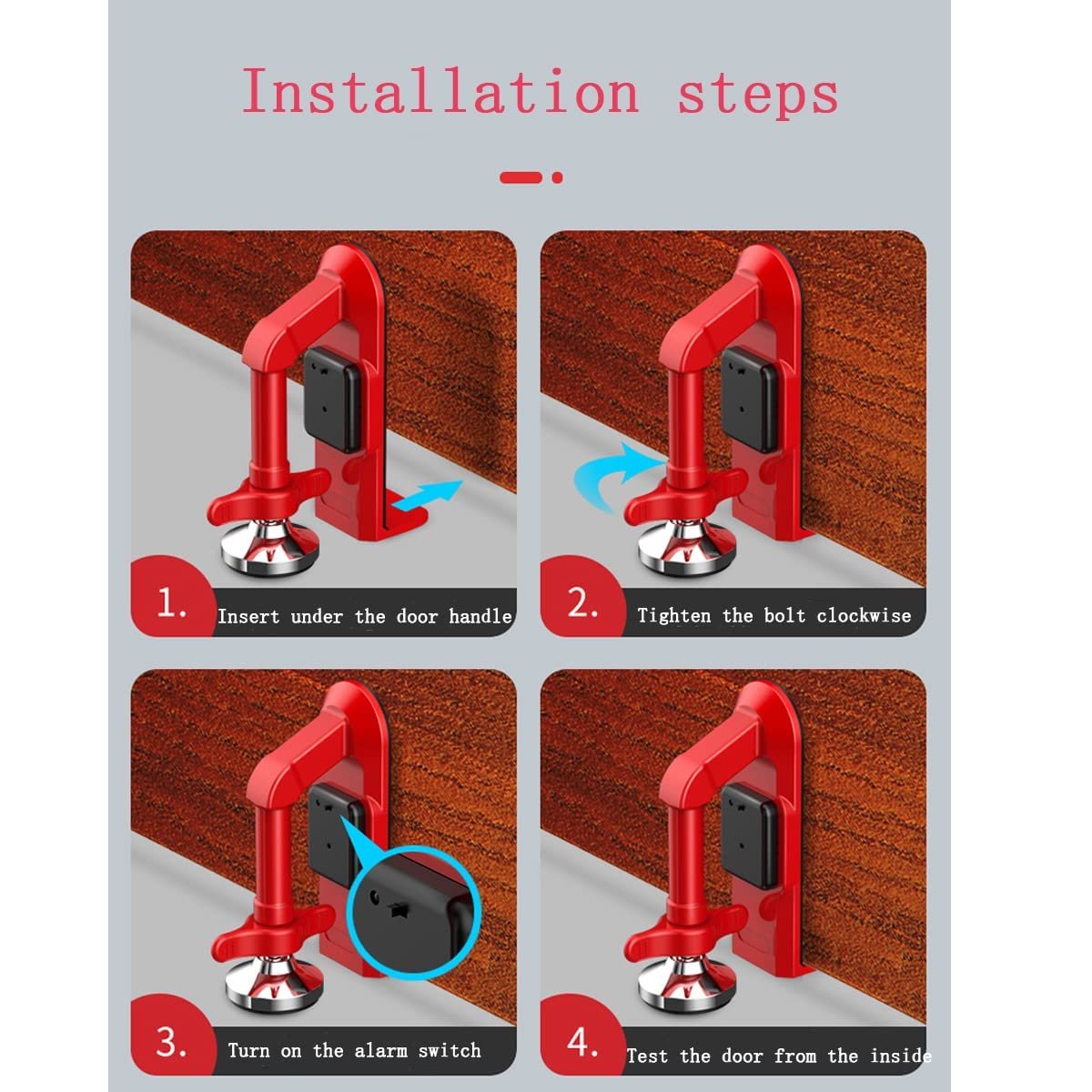 DoorGuard™ – Verrouillage rapide pour une protection complète [50 % de réduction]