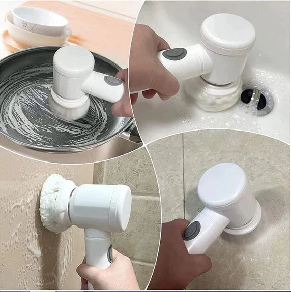 PowerScrub™ – Brosse de nettoyage électrique pour une propreté sans effort [50 % de réduction]