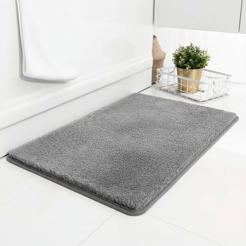 Tapis de bain doux antidérapant, épaissi et hautement absorbant