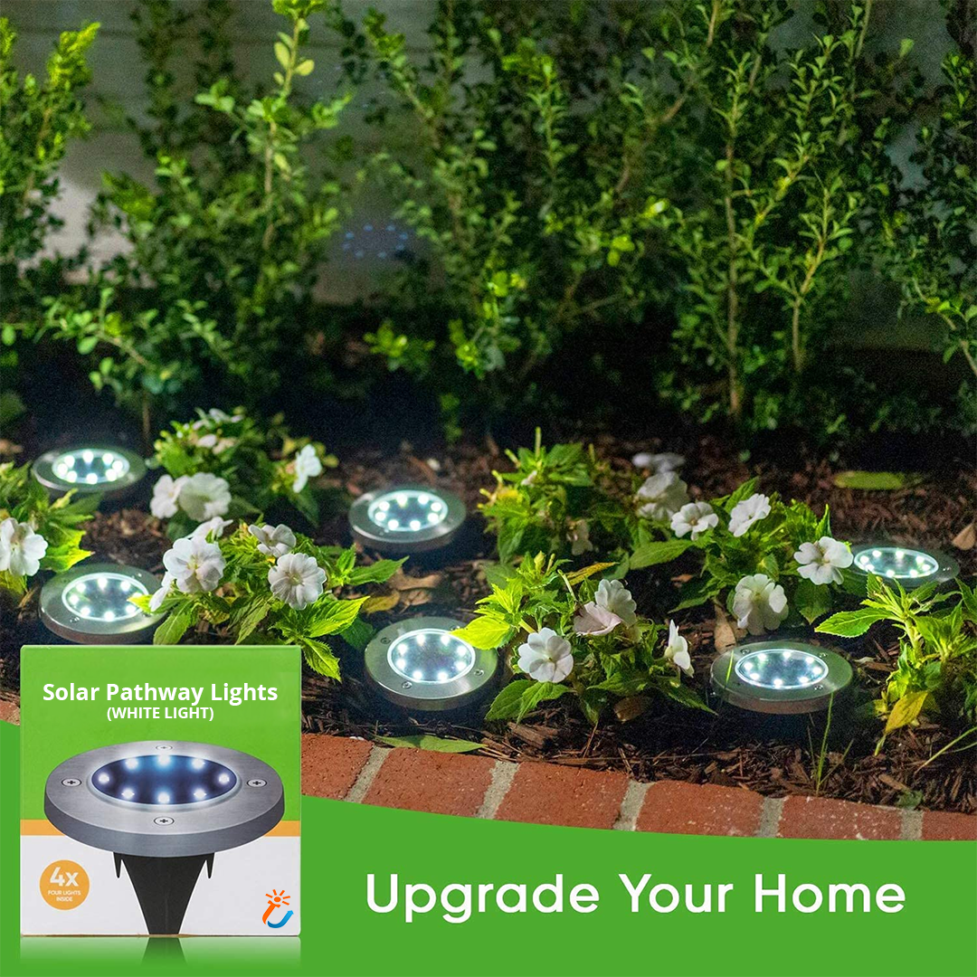 SolarSpot™ - Lampe solaire décorative pour allées extérieures [2 + 2 Gratuit]