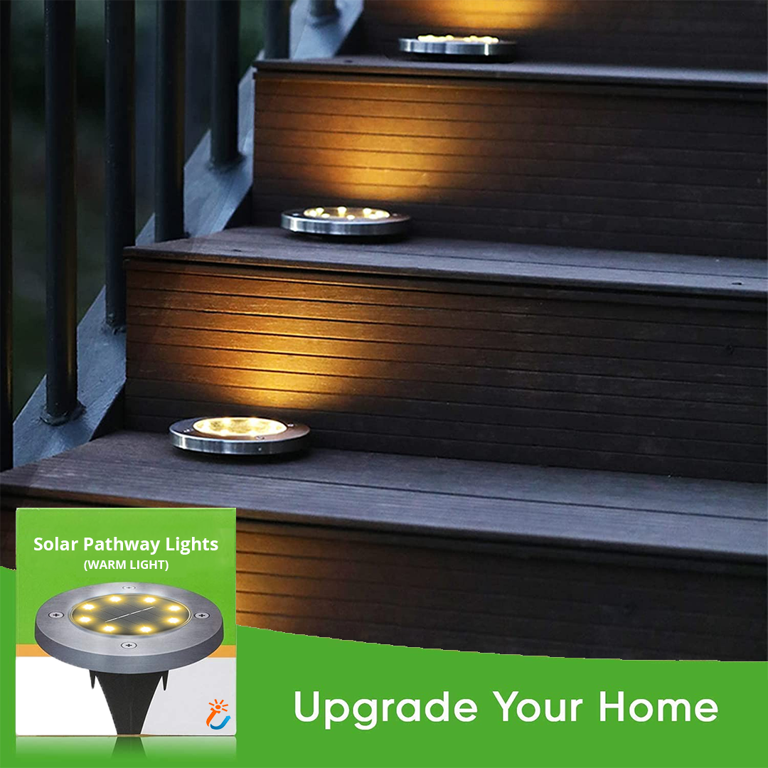 SolarSpot™ - Lampe solaire décorative pour allées extérieures [2 + 2 Gratuit]