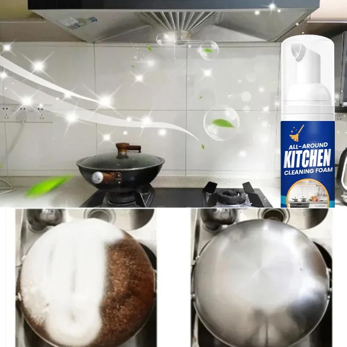 Foamify™ – Nettoyant moussant pour graisses de cuisine efficace [1 + 1 Gratuit]