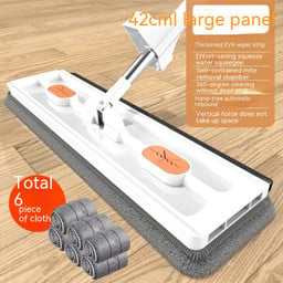 Serpillière à Essorage Intégré Ergonomique pour Tous Types de Sols