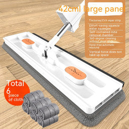 Balai Serpillière avec Essorage Intégré – Tête Large pour Sols Lisses