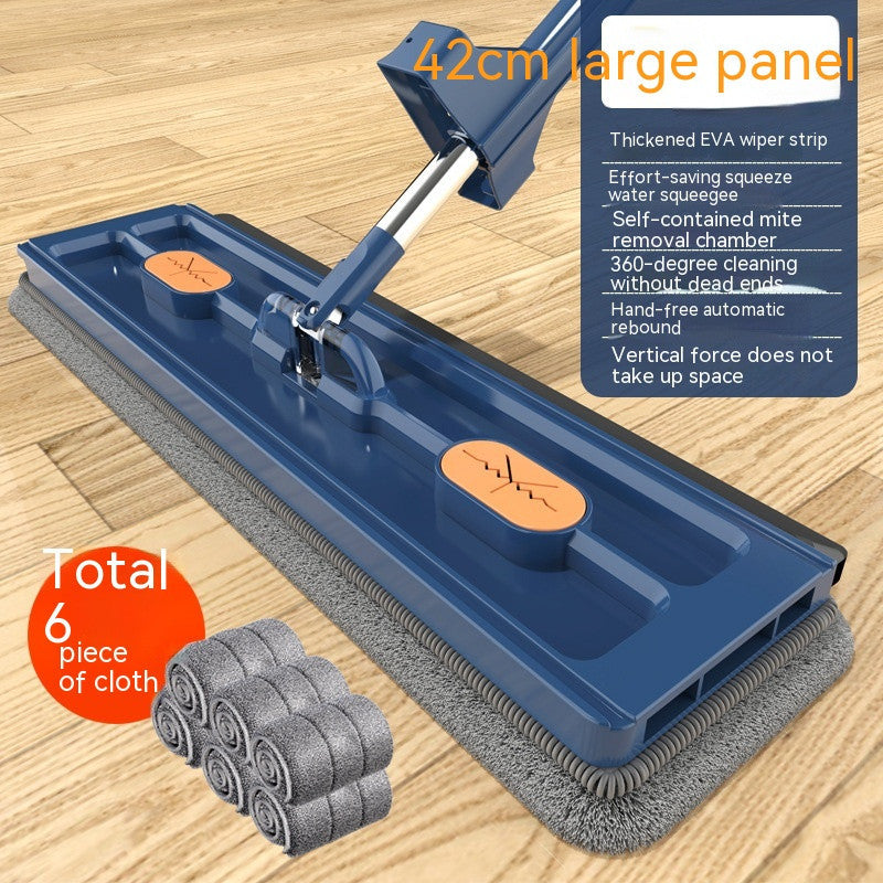 Balai Serpillière avec Essorage Intégré – Tête Large pour Sols Lisses
