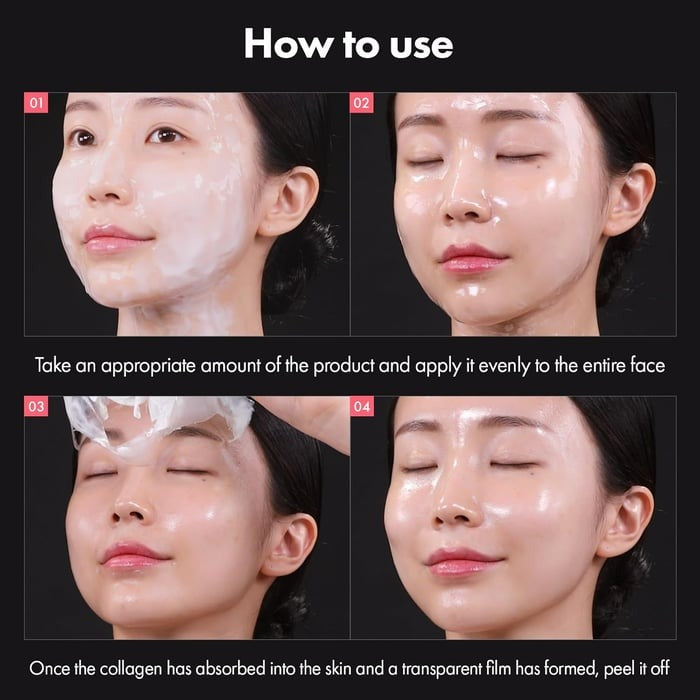 GlowWrap™ – Masque facial au collagène pour une peau éclatante et saine [50 % de réduction]