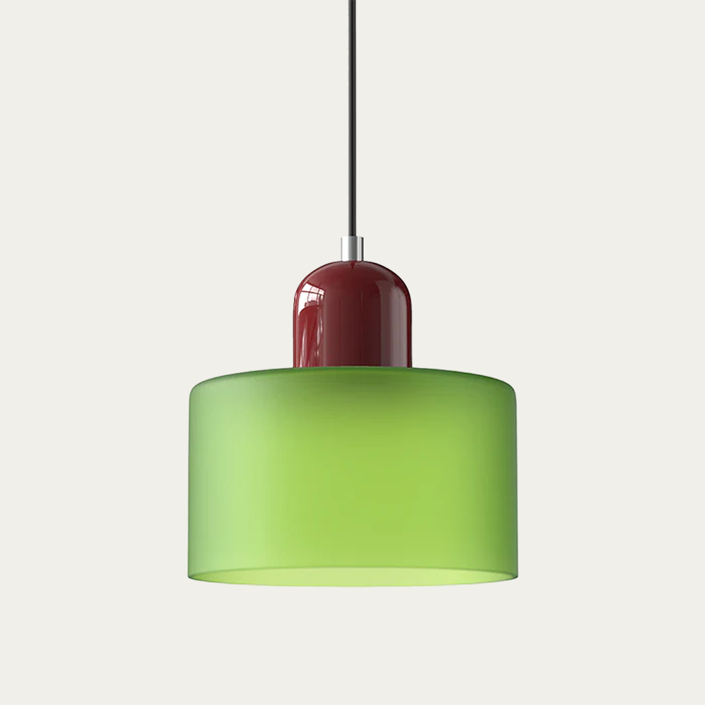 Petite suspension en verre – luminaire élégant pour intérieurs