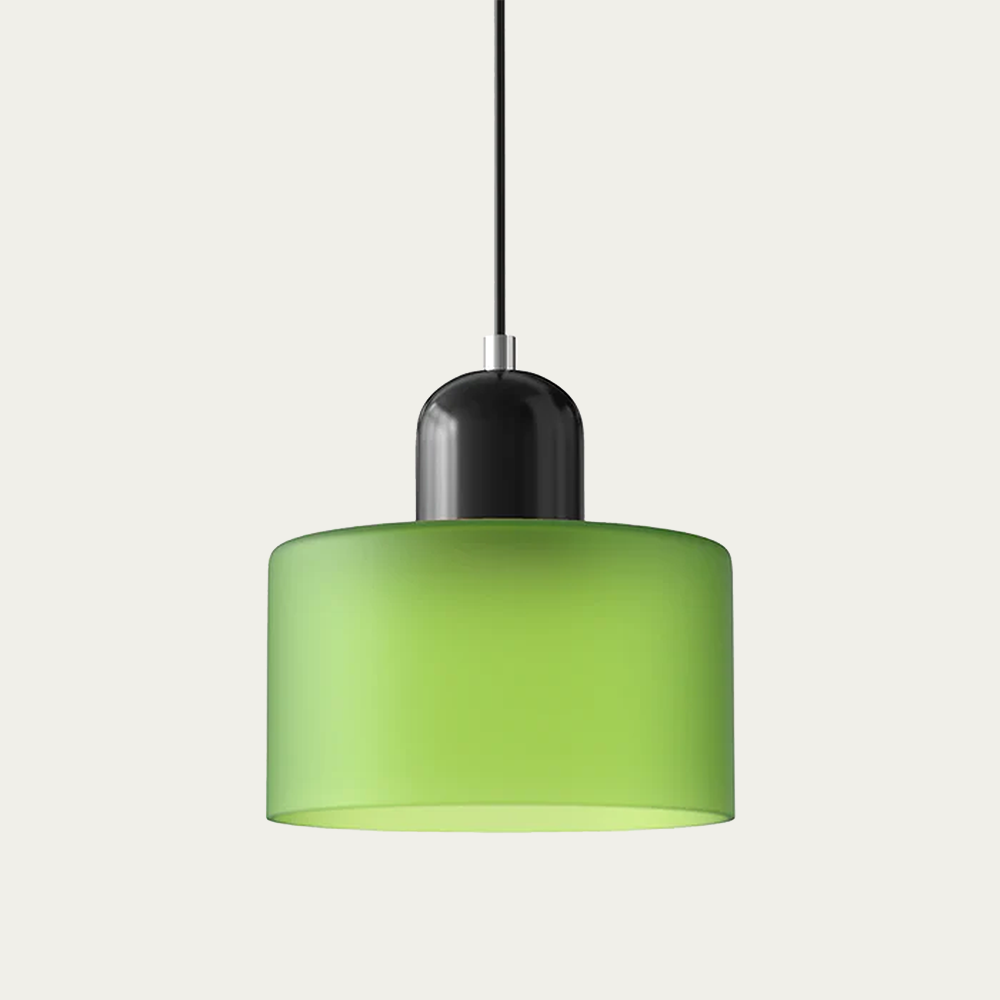 Petite suspension en verre – luminaire élégant pour intérieurs