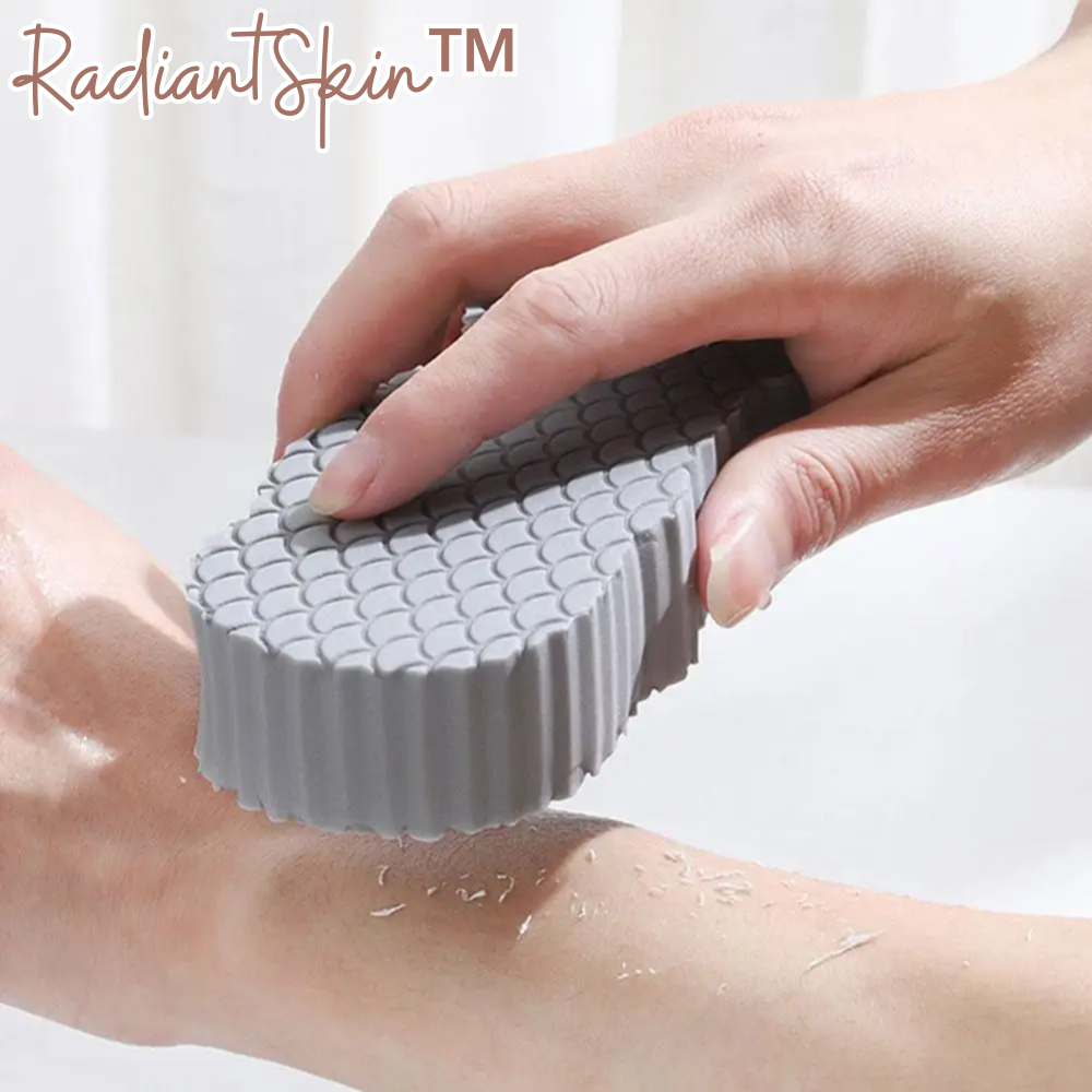 Éponge exfoliante douce pour le visage et le corps – Lot de 2
