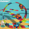Piste de Course Flexible pour Enfants avec Voiture Autonome